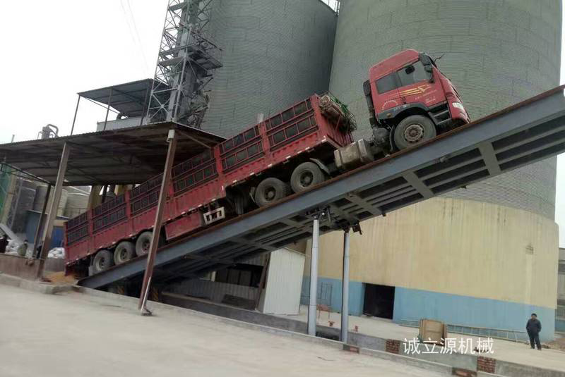 液壓翻板卸車機